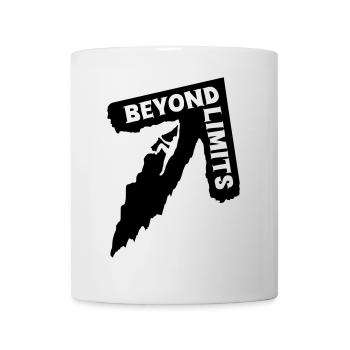 Beyond Limits - Climber [Schwarz] - Tasse - Weiß - Vorne