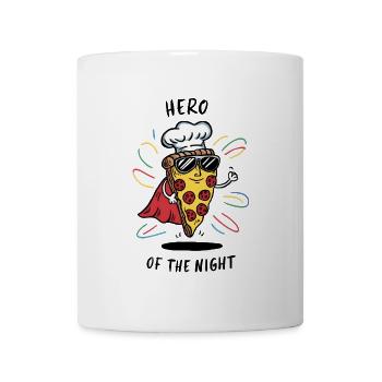 Restes de Pizza Hero - Mug blanc - blanc - Devant