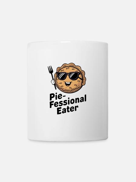 Pie-fessional Eater - Tasse - Weiß