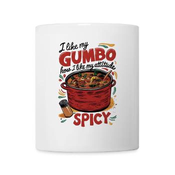 Spicy Gumbo, Spicy Attitude - Mug - white - Front