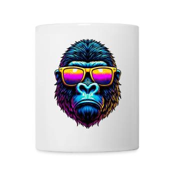 Gorilla - Tasse - Weiß - Vorne