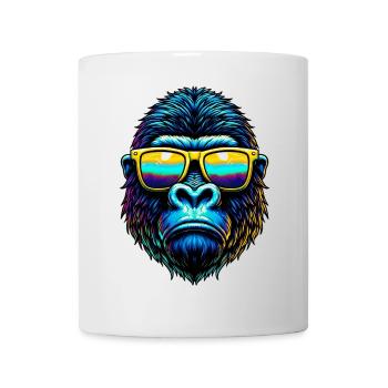 Gorilla - Tasse - Weiß - Vorne