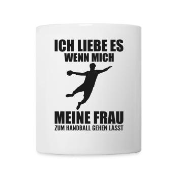 Handballer Handball Geschenk - Tasse - Weiß - Vorne