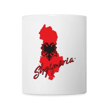Albanian flag, Albanian pride - Mug - white - Front