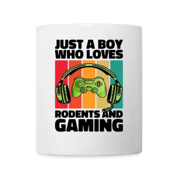 Gamer and Rodents: Video Games and Agile Adventure - Mug - white - Front