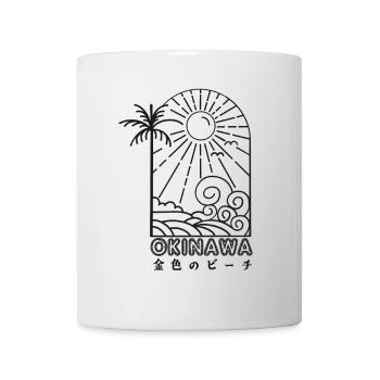 Okinawa Golden Beaches of Japan - Tasse - Weiß - Vorne