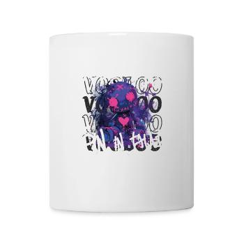 Poupée vaudou – « Mettons une épingle là-dedans » - Mug blanc - blanc - Devant
