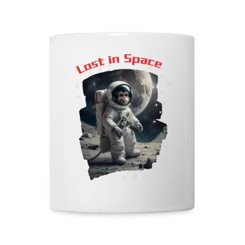 Lost in Space - Monkey as Astronaut - Mug - white - Front