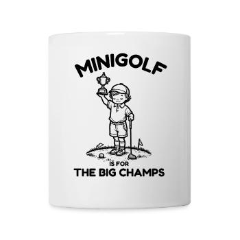 -golf pour enfants - Mug blanc - blanc - Devant