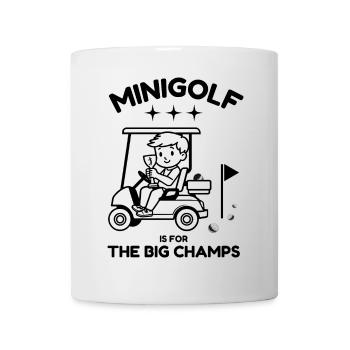 -golf pour enfants - Mug blanc - blanc - Devant