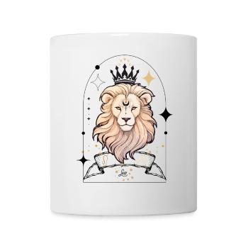 Lion 1 - Mug blanc - blanc - Devant