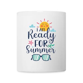 Ich bin bereit für den Sommer - Tasse - Weiß - Vorne