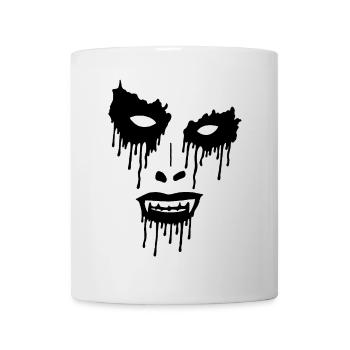 The Black Face of Evil - Mug - white - Front