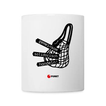 PUNKT Solishirt - Tasse - Weiß - Vorne