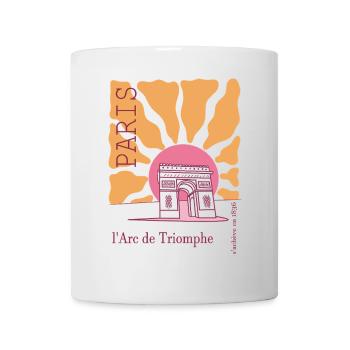 Frankreich arc de triomphe - Tasse - Weiß - Vorne