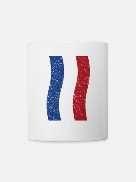 vintage Netherlands flag - Mug - white