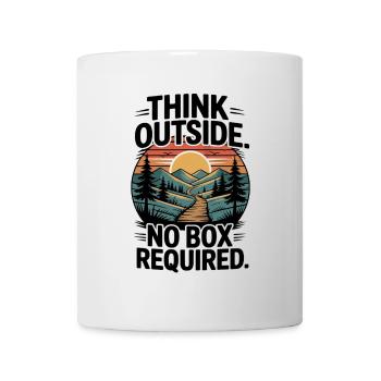 Hiking Outdoor Camping Saying - Mug - white - Front