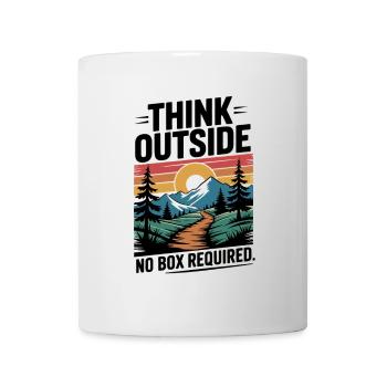 Hiking Outdoor Camping Saying - Mug - white - Front