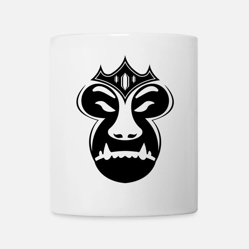 Monkey King – Emblem der urbanen Herrschaft - Tasse - Weiß