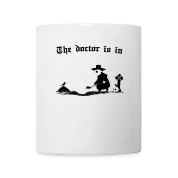 The doctor is in - Tasse - Weiß - Vorne
