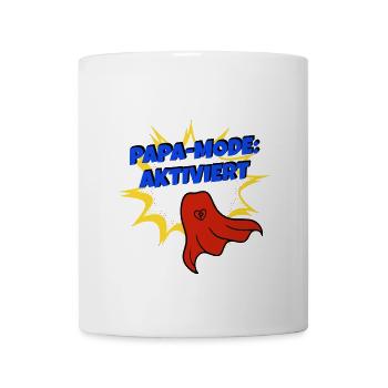Papa Fashion Activated Superhero Best Papa Superdad - Mug - white - Front