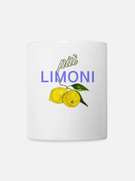 piu limoni - Tasse - Weiß