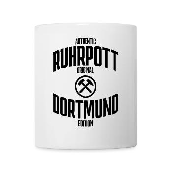 Ruhrpott Shirt dortmund edition - Mug - white - Front