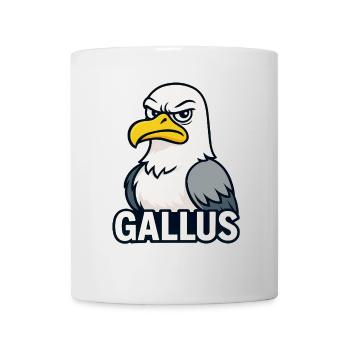 Bold Eagle Mascot Illustration - Mug - white - Front
