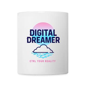Digital Dreamer - Tasse - Weiß - Vorne