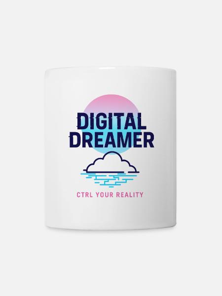 Digital Dreamer - Mug - white