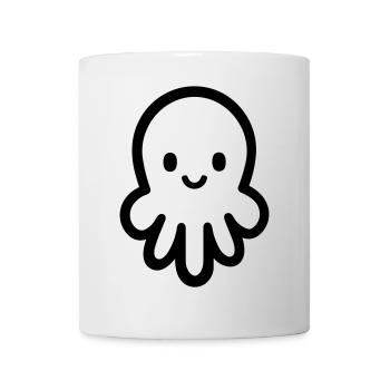 Pieuvre - Mug blanc - blanc - Devant