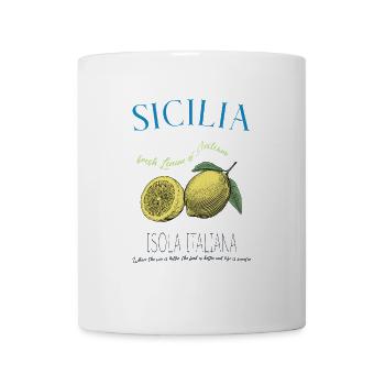 Design « Sicilia – La Dolce Vita » - Mug blanc - blanc - Devant