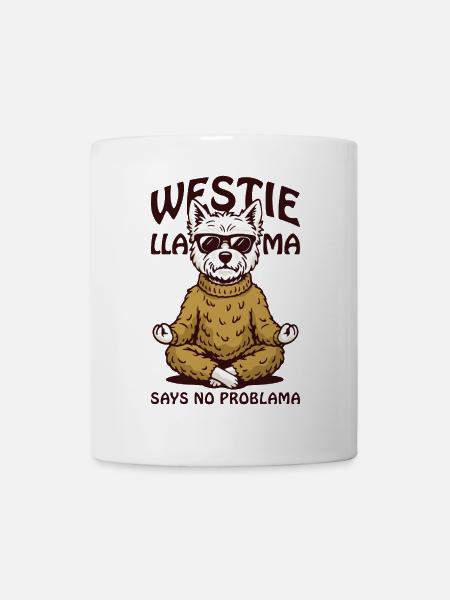 West Highland weißer Terrier | Westie - Tasse - Weiß