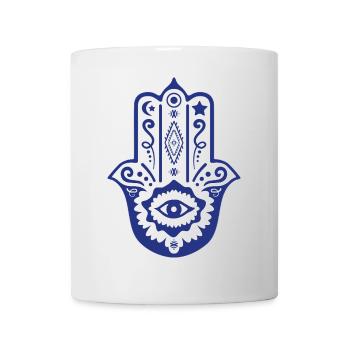 Main de Fatma par Helfspawn - Mug blanc - blanc - Devant