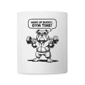 Gym, GYM TIME - Mug - white - Front