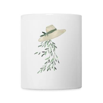 Blaetterhut - Tasse - Weiß - Vorne