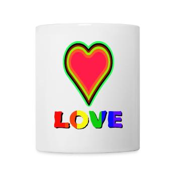 Aus Liebe entsteht noch mehr Liebe - Tasse - Weiß - Vorne
