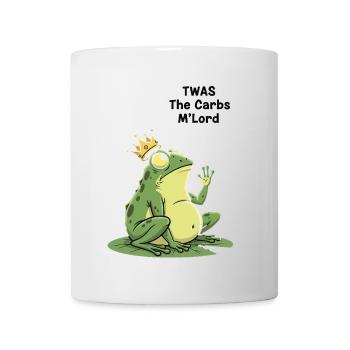 Regal Frog Carbohydrate King Design - Mug - white - Front