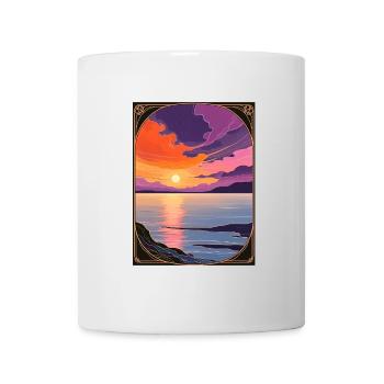 Bewitching Coastal Sunset - Mug - white - Front