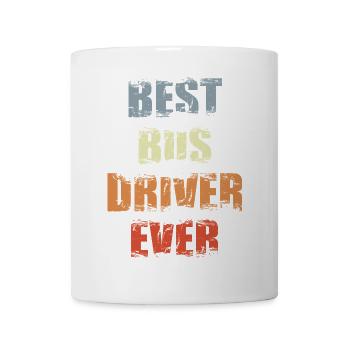 Bester Busfahrer aller Zeiten - Tasse - Weiß - Vorne