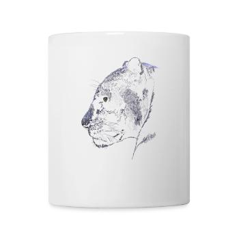 Panther - Tasse - Weiß - Vorne