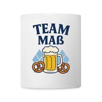 Masse de l’équipe - Mug blanc - blanc - Devant