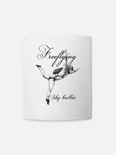 free fly - Tasse - Weiß