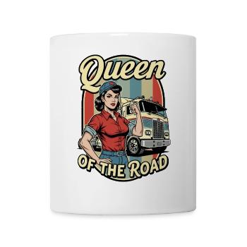 Queen of the Road - Tasse - Weiß - Vorne