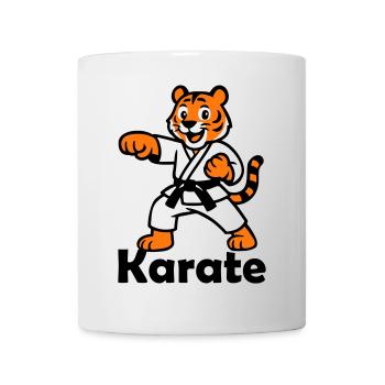 Karate Tiger - Tasse - Weiß - Vorne