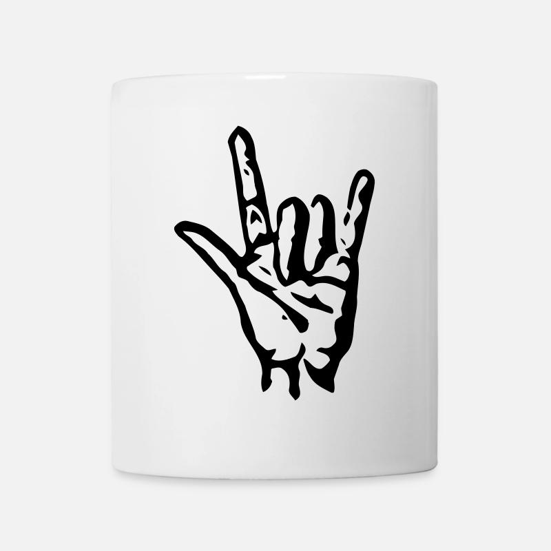 Cool / Rock it - Tasse - Weiß