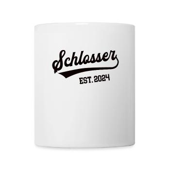 Schlosser 2024 Beruf Schlosserei Metallbau Lehre - Tasse - Weiß - Vorne
