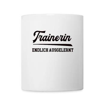 Trainerin Ausbildung Bestanden Azubi Trainer - Tasse - Weiß - Vorne