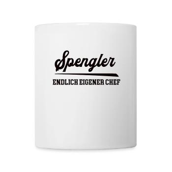 Spengler Chef Selbstständigkeit Firma Gründen - Tasse - Weiß - Vorne