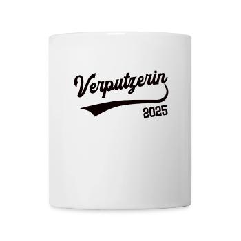 Verputzerin 2025 Beruf Stuckateurin Ausbildung Job - Tasse - Weiß - Vorne